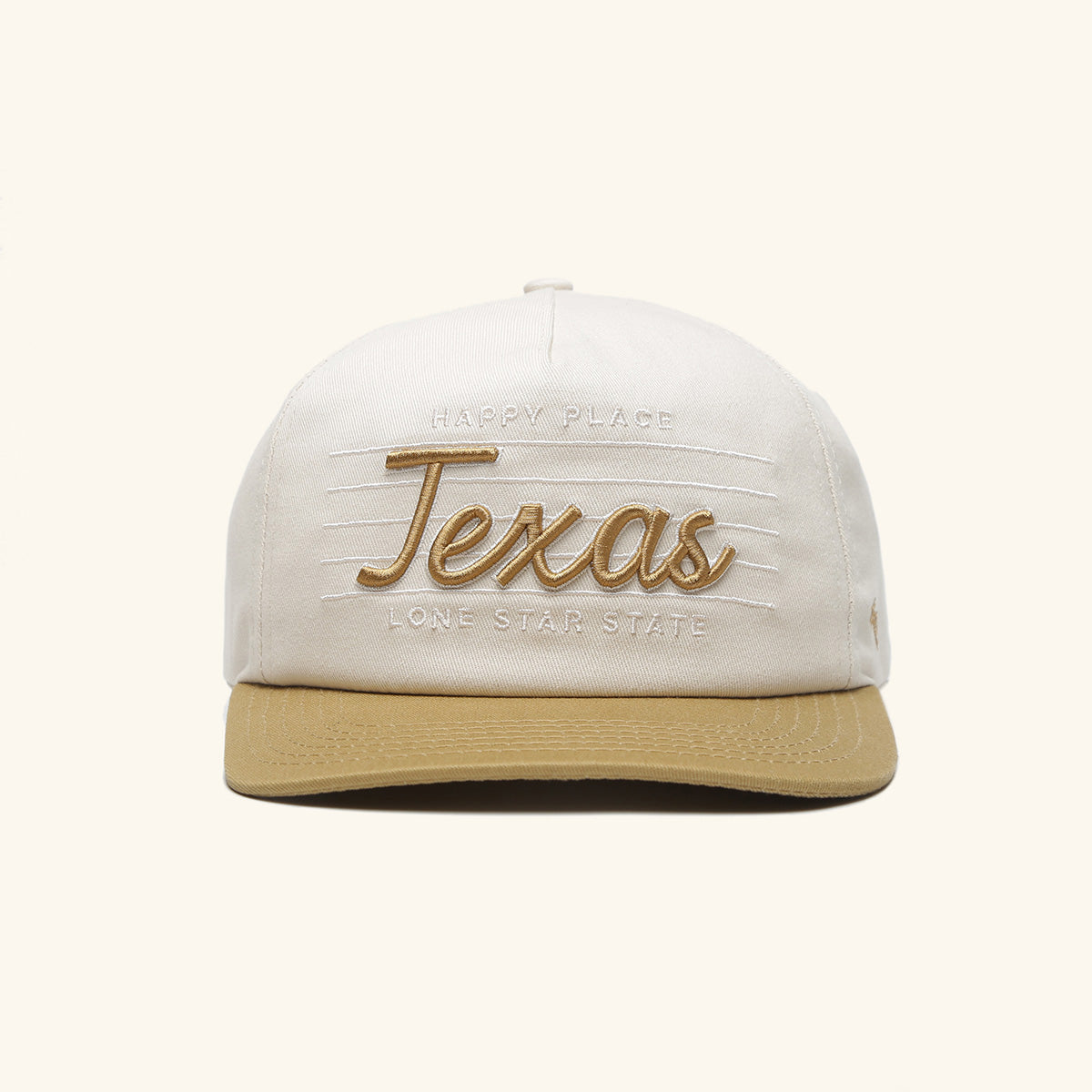 Texas Hometown Thrift Snapback - Natural/Khaki