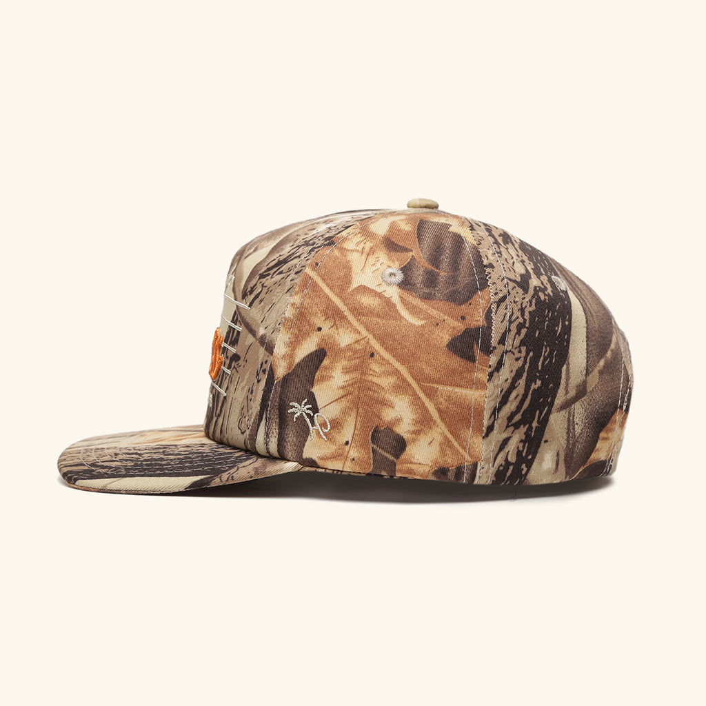 Texas Hometown Thrift Snapback - Khaki Forest Camo