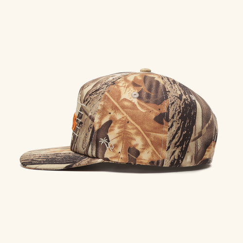 Texas Hometown Thrift Snapback - Khaki Forest Camo