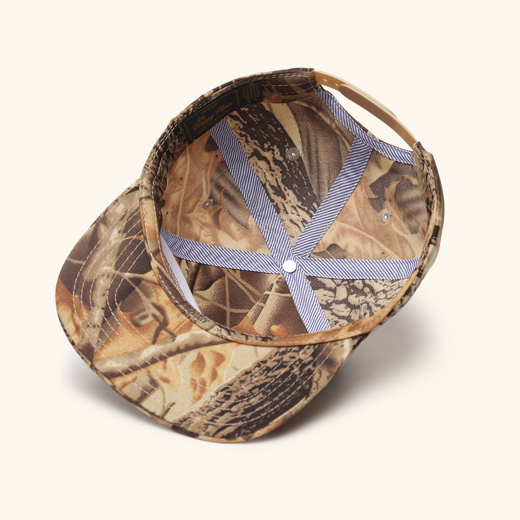 Texas Hometown Thrift Snapback - Khaki Forest Camo