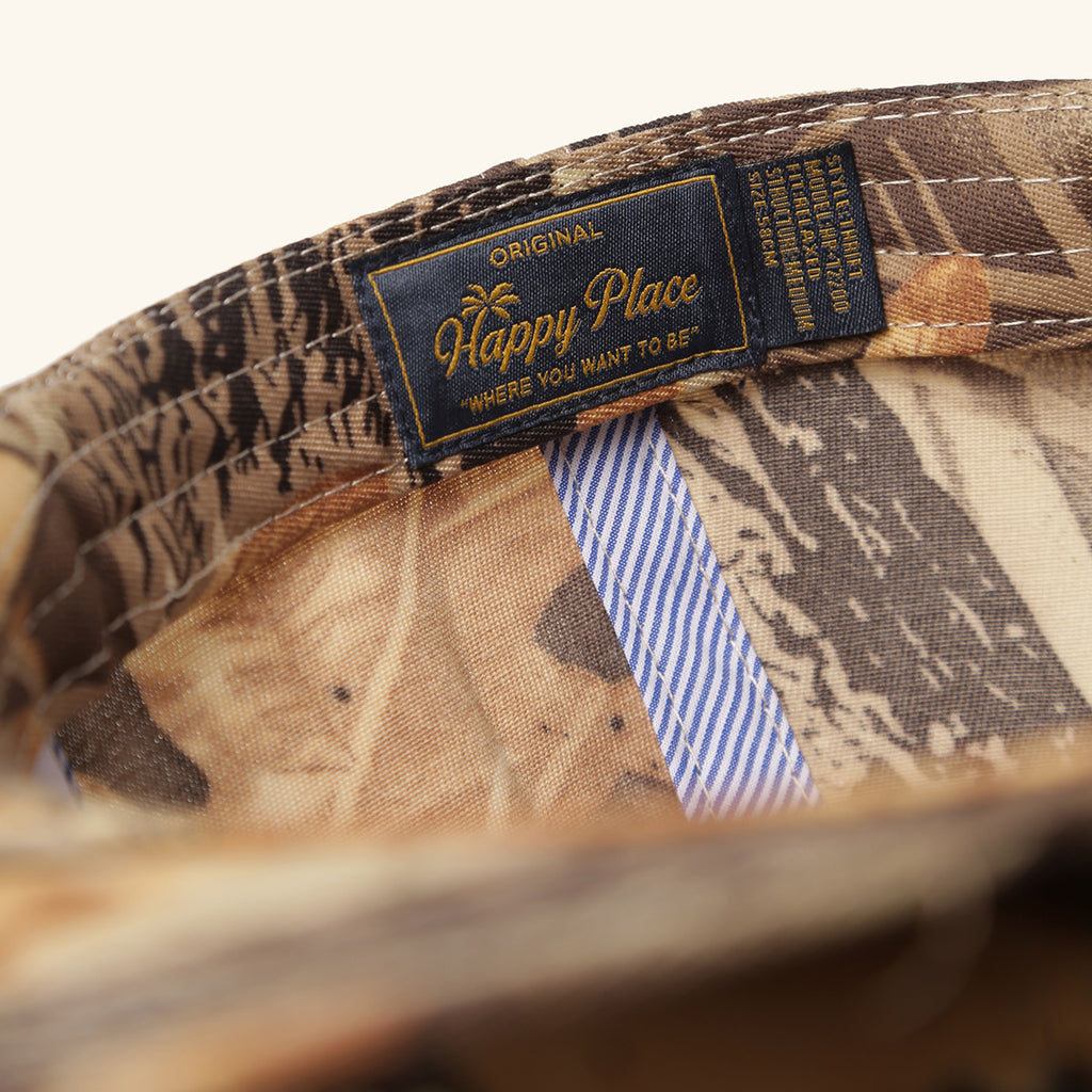 Texas Hometown Thrift Snapback - Khaki Forest Camo