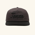 Texas Hometown Thrift Snapback - Charcoal/Black