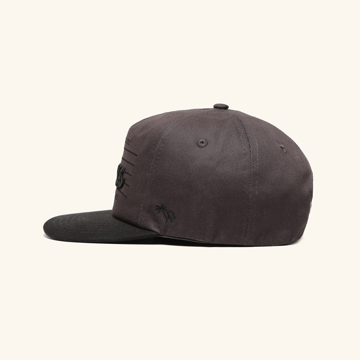 Texas Hometown Thrift Snapback - Charcoal/Black