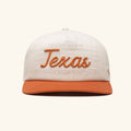 Texas Hometown Thrift Snapback - Natural/Burnt Orange