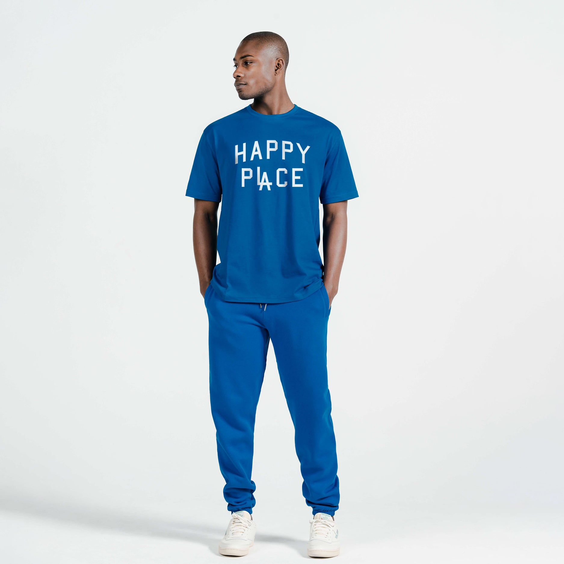 Happy Place LA Supima T-Shirt - Royal Blue [Pre-Order]