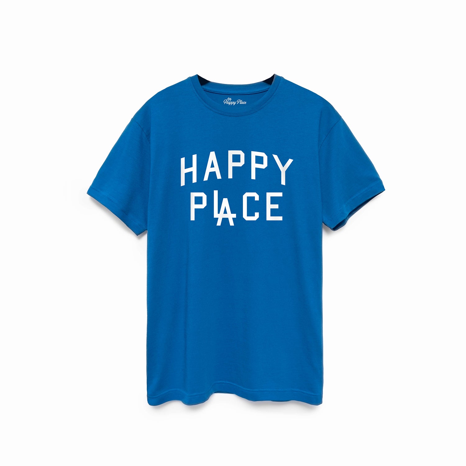 Happy Place LA Supima T-Shirt - Royal Blue [Pre-Order]