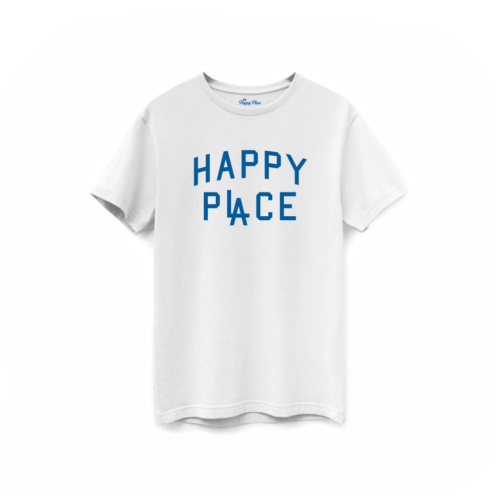 Happy Place LA Supima T-Shirt - White [Pre-Order]