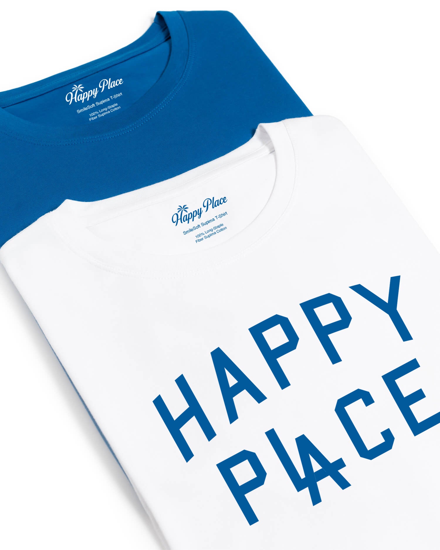 Happy Place LA Supima T-Shirt - Royal Blue [Pre-Order]